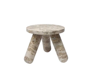 BENTON - Low marble coffee table _ DÔME DECO